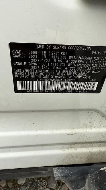 субару аскент цена: Subaru Ascent: 2019 г., Кроссовер — 10