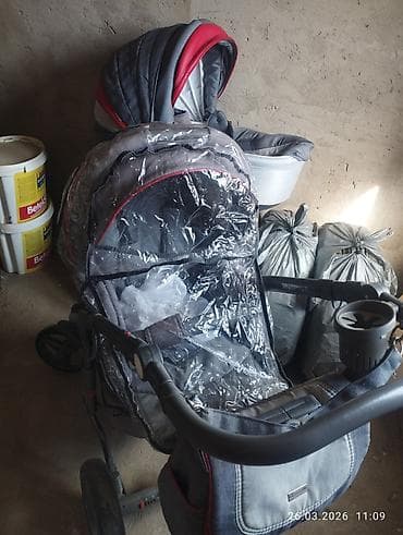 Коляска 2-в-1 Adamex (люлька + прогулочный блок) - Комплектация: - — 10