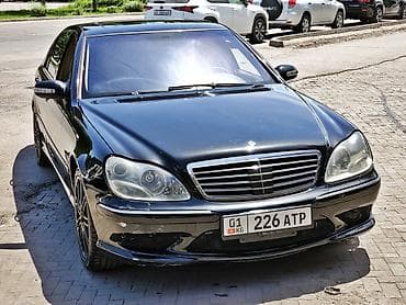 мерс 55: Mercedes-Benz S-class AMG: 2003 г., 5.5 л, Бензин, Седан — 2