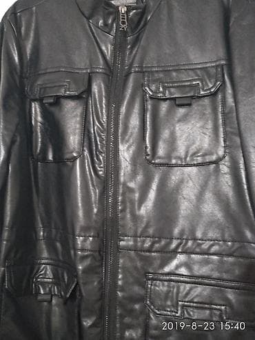 Балдардын башка кийимдери: Деми куртка, новая Экокожа р 40 или S, на подростка! брали за 2000т — 1