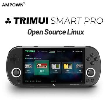 испания: Портативная игровая консоль Trimui Smart Pro Black, Trimui Pro Black — 2