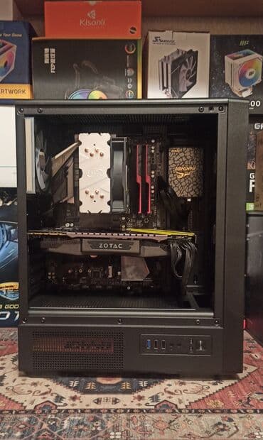 Скупка компьютеров и ноутбуков: Компьютер, ядер - 6, ОЗУ 16 ГБ, Для несложных задач, Новый, AMD Ryzen 5, NVIDIA GeForce GTX 1080, NVMe — 2