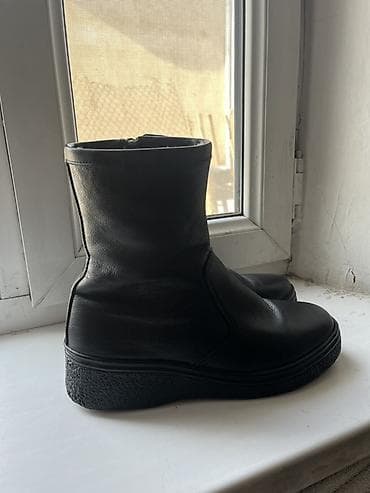 аляска обувь женская: Зимние мужской саламандра из натуральной кожи - Цвет: черный — 3