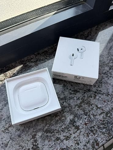 Беспроводные наушники оригинал Apple AirPods 4 ANC (шумоподавлением)