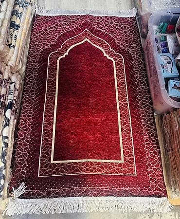 ковры пазлы: Жайнамаз, Дорожный/складной, цвет - Бежевый — 1