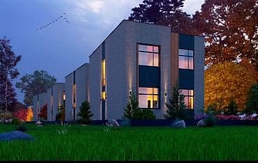 рассрочка ипотека: Предлагается к продаже современный 2-этажный дом площадью 124,41 м2 — 1