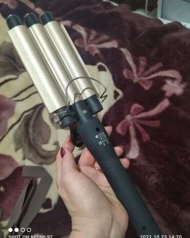 вафельница 2 в 1: Плойка Bellissima, Вид плойки: Тройной, Керамическое — 3