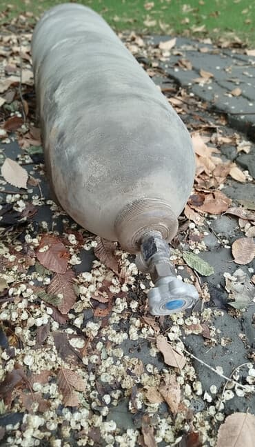 Промышленный газовый баллон, Наполнение: Кислород, Применение: Сварка и резка