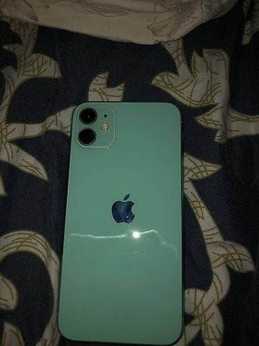 IPhone 11, зелёный цвет (Mint/Green) - Корпус из стекла и алюминия