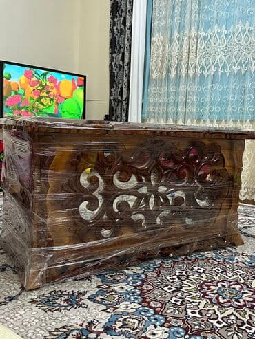 индийский форма: Сундук, Новый, Для приданого невесты, Дерево, Платная доставка, Самовывоз, цвет - Коричневый — 4