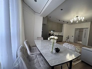 2 bedroom: 2 комнаты, 82 м², Элитка, 10 этаж, Дизайнерский ремонт — 3