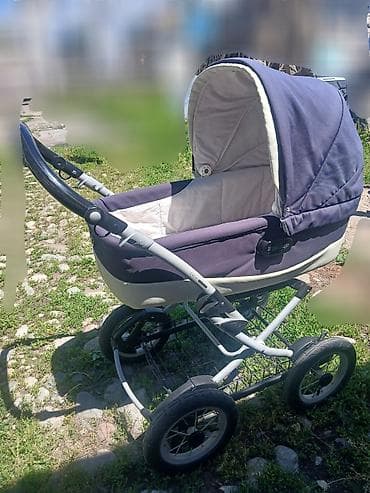 советские коляски: Продам детскую коляску. Крепкий каркас. Ручка регулируется и спинка — 4