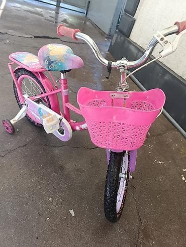 Велосипеддер: Балдар үчүн велосипед, 2 дөңгөлөктүү, 4 - 6 жаш, Кыз үчүн — 1