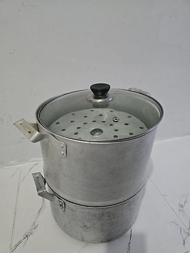 Алюминиевая пароварка/мантоварка с прозрачной крышкой - Материал