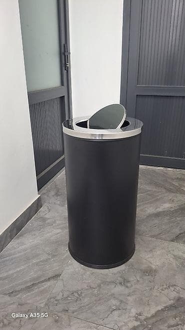 мусорные ведра: Урны для мусора с поворотной крышкой (swing). объем: 20 л узкие — 6