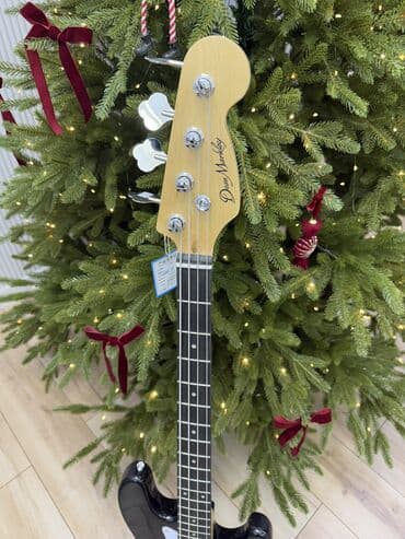 Велосипеды: Басс гитара Dean Marley Новая 4 струнная Гриф клен, корпус павловния — 2