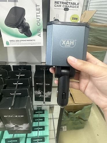 Автомобильное зарядное устройство ZTB-A26 Retractable Car Charger