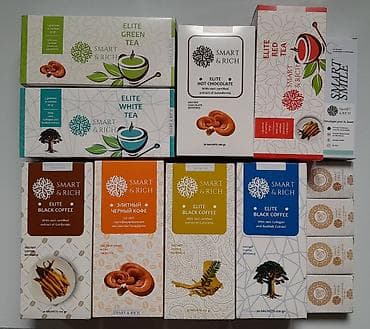 флеш энергетик: Ассортимент напитков Smart & Rich Elite, включающий черный кофе — 2