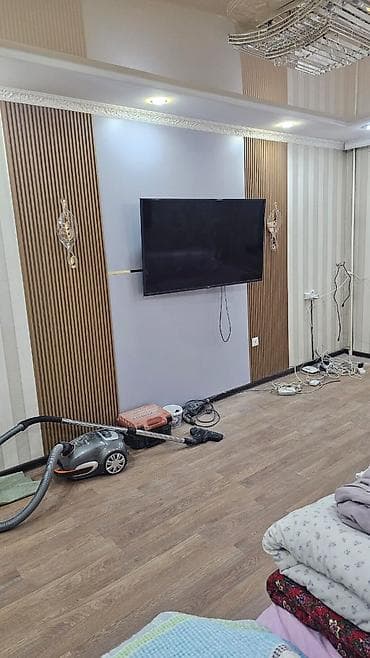 Услуги по строительству и ремонту: Установка ТВ зон, бамбуковых панелей, гибкого мрамора,бамбуковых — 1