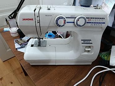 p 50: Швейная машина Janome, Электромеханическая, Полуавтомат — 1