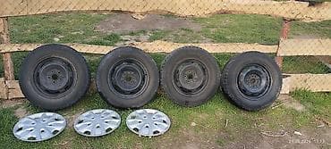 ск пионер: Колеса в сборе 185 / 70 / R 14, Зима, Комплект, Железные, отверстий - 4 — 1