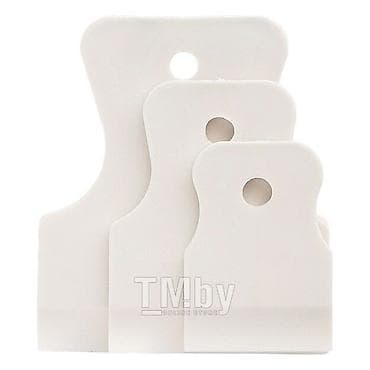 surface pen: Набор резиновых шпателей Сибртех, белая резина Состав набора: - — 2