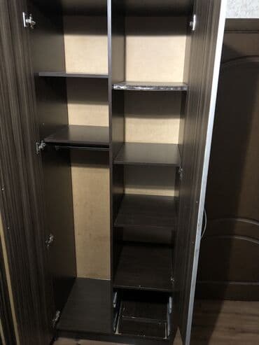 тумба для постельного белья: Шкаф для одежды, Б/у, Угловой, ЛДСП — 3