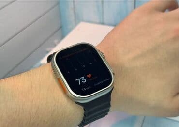 Детские смарт-часы: Часы Apple Watch Ultra 2 49mm «Оригинал» с яблоком (2025) + — 3