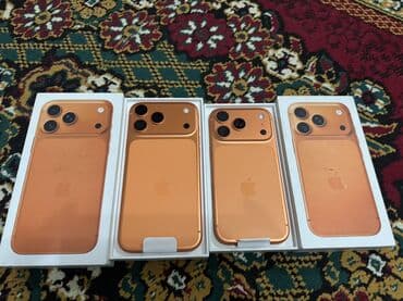 iphone ноутбук: IPhone 17 Pro, Б/у, 256 ГБ, Оранжевый, Зарядное устройство, Защитное стекло, Чехол, 100 % — 3