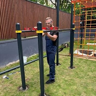 круглый ангар: Турник, Турник, Уличный — 5