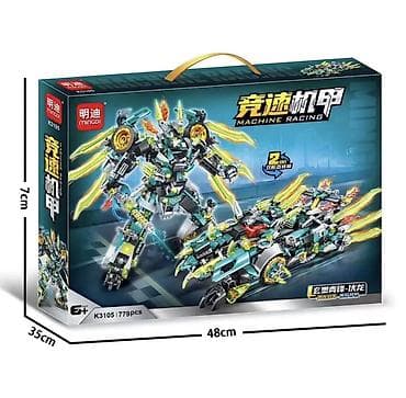 merida warrior: Конструктор MINGDI Machine Racing 2-в-1 (модель K3105) - Тематический — 1