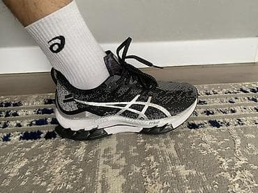 Туфли: Мужские кроссовки, 41, Asics, Новый, цвет - Черный — 1