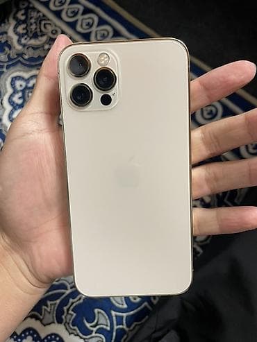 Техника жана электроника: IPhone 12 Pro, 128 ГБ, цвет Gold Экран Китай фейс не работает трутон — 1