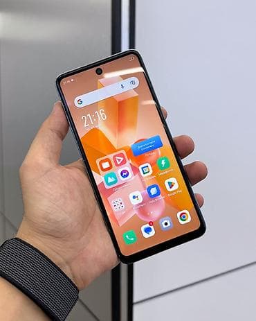 Infinix HOT 30i, Б/у, 128 ГБ, цвет - Зеленый, В рассрочку, 2 SIM