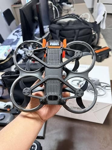 Фото жана видеокамералар: DJI Avata 2 — комплект для FPV-полётов и съёмки Состав набора: - Дрон — 4