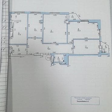 red centr: 4 комнаты, 126 м², Элитка, 14 этаж — 5