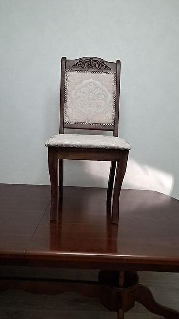 столы раскладные для гостинной: Стол и стул для зала, цвет - Коричневый — 4