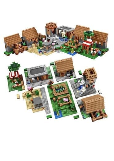 машинки на управление: Конструктор My World (по мотивам Minecraft) — большой набор для сборки — 4