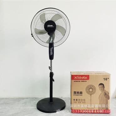 вентилятор настенный: Желдеткич Пол үстү, Канатсыз — 3