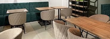 купить мебель для кафе бу: Стол и стул для кафе, Б/у, Самовывоз — 1