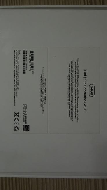 Планшеты: Планшет, Apple, память 64 ГБ, 10" - 11", Wi-Fi, Классический цвет - Синий — 2