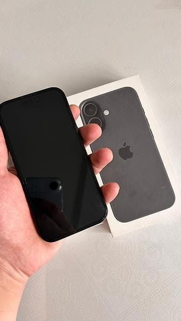 аефон 12: IPhone 16, Новый, 256 ГБ, Чехол, Кабель, Коробка, 89 % — 2