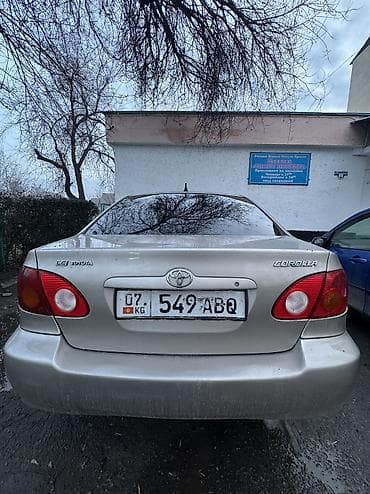 купить багажник на крышу авто в бишкеке: Toyota Corolla: 2002 г., 1.8 л, Автомат, Бензин, Седан — 9