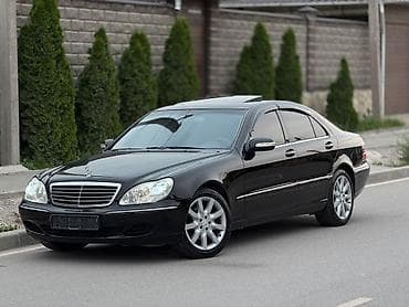 Mercedes-Benz S-Class: 2003 г., 3.7 л, Автомат, Бензин, Седан