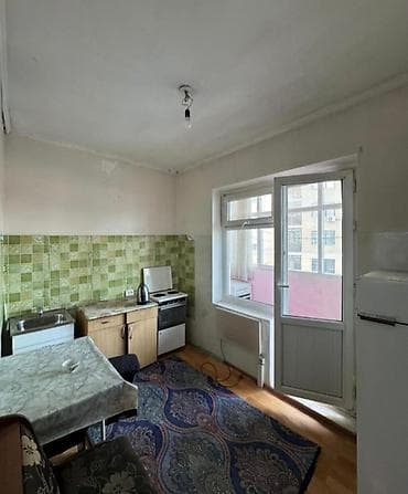 flat osh: 1 комната, 44 м², 106 серия улучшенная, 2 этаж — 1