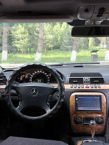 машина мусо: Mercedes-Benz S-Class: 2000 г., 5 л, Автомат, Бензин, Седан — 7