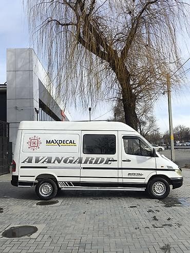 наклейки на спринтер: Mercedes-Benz Спринтер: 2000 г., 2.9 л, Механика, Дизель, Бус — 5