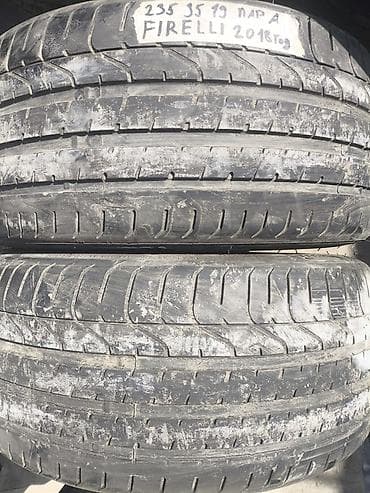 9 r20: Шины 235 / 35 / R 19, Лето, Б/у, Пара, Легковые, Pirelli — 1