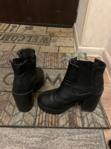 Женская обувь: Ботильоны, Ботинки 36-36,5 размер, фирмы Зара.Высота каблука 10 см — 5