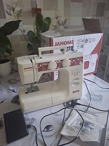 иллюзион машина: Швейная машина Janome, Электромеханическая, Автомат — 2